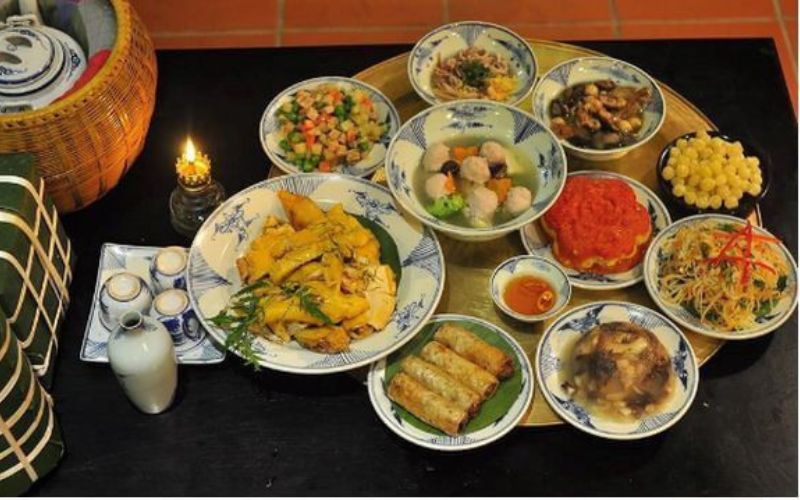 Các bước chuẩn bị mâm cúng ngày mồng 1 Tết