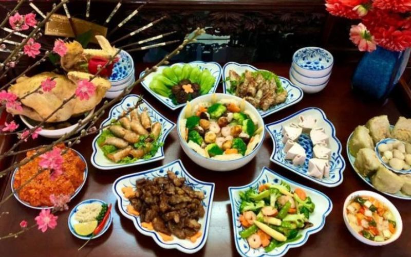 Mâm cỗ miền Bắc